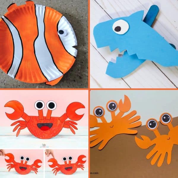 ocean animal crafts for kids
