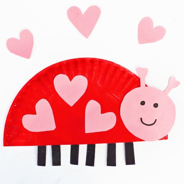 pink love bug craft