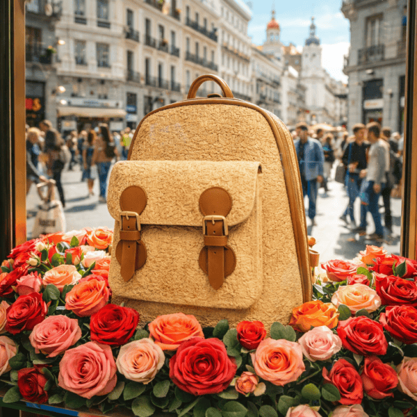 Mochila Capri de Piel Cincelada Premium