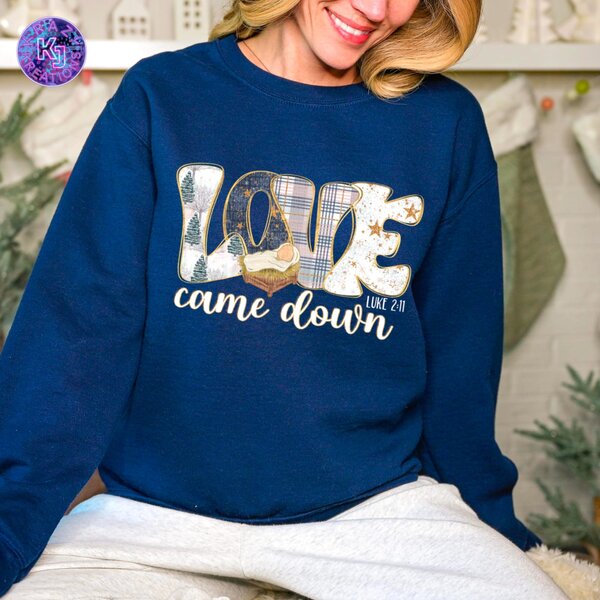 Love Came Down – Christmas Faith Design