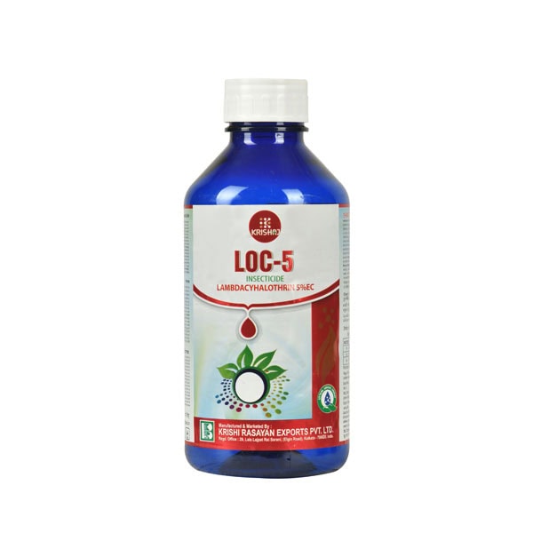 Loc-5 (Lambda Cyhalothrin 5% EC) – Krishi Rasayan