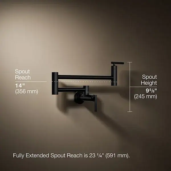 GRIFERIAde pared para Cocina, - Imagen 3
