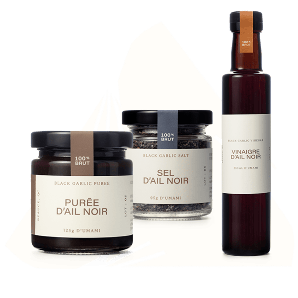 La terre du 9_Produits_Kit_Essentiels_Ail_Noir