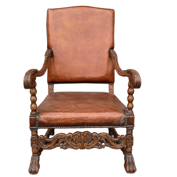 Classic Leather Armchair