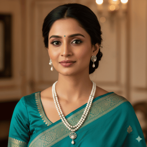 double layer necklace