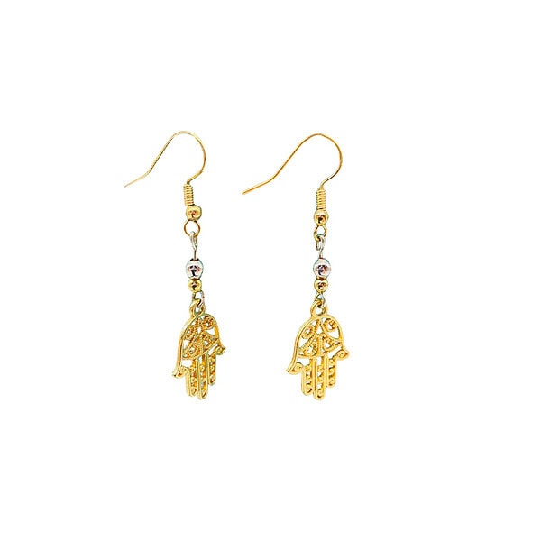 Ohrringe Hamsa gold