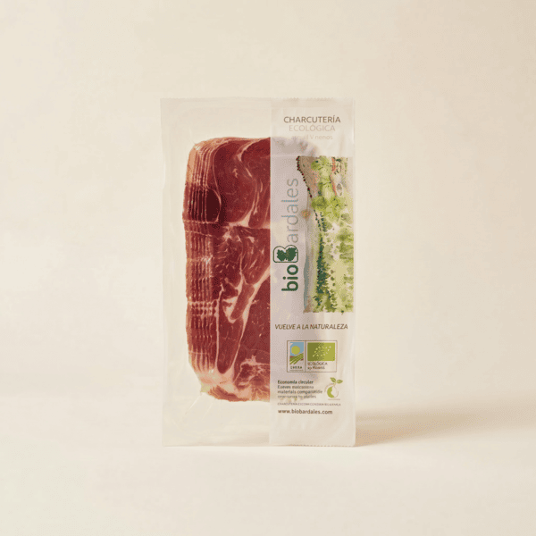 Jamón Serrano en Lonchas ECO 100g Biobardales