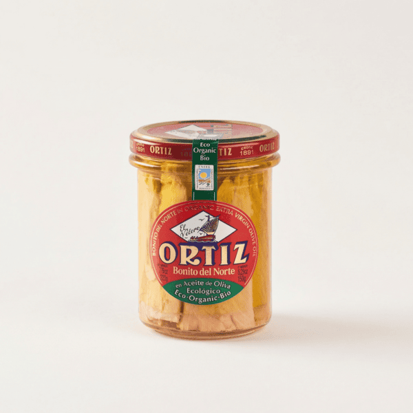 Bonito en Aceite de Oliva Virgen Extra ECO 220g Ortiz