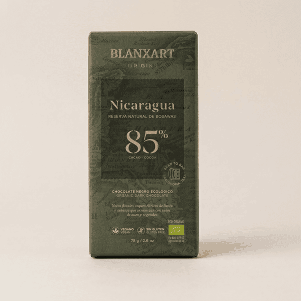 Chocolate 85% ECO 75g Blanxart