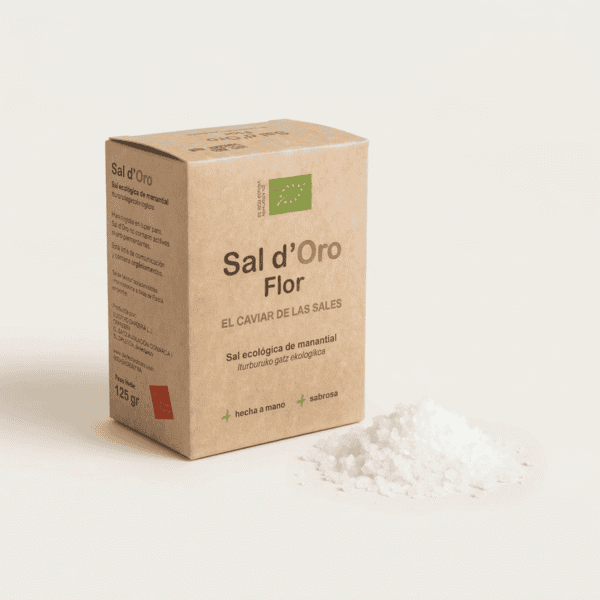 Flor de Sal ECO 125g Salinas de Oro