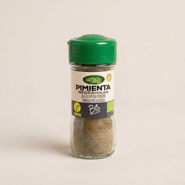 Pimienta Negra Molida ECO 38g Artemis Bio