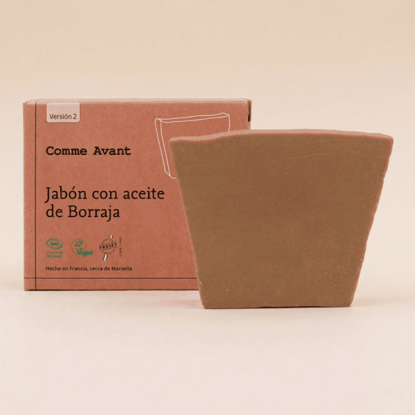 Jabón Piel Seca Aceite de Borraja ECO 100g Comme Avant
