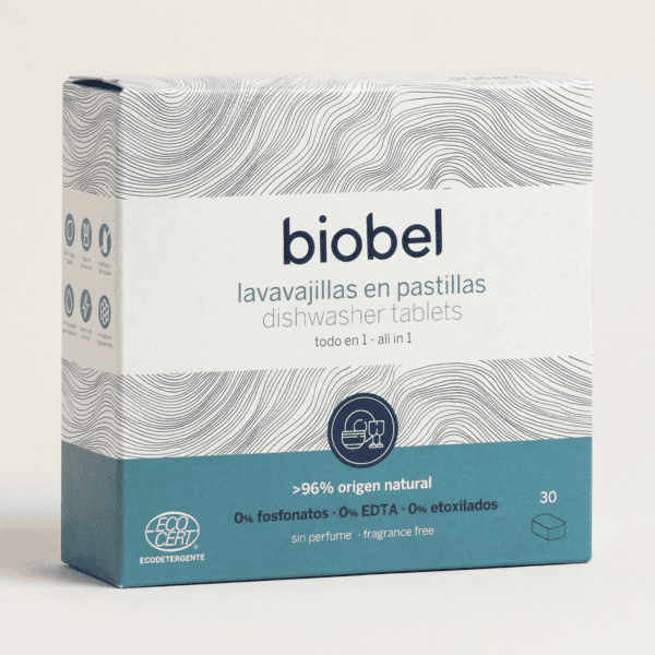 Lavavajillas en Pastillas ECO 30uds Biobel