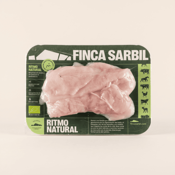 Pechuga de Pollo Fileteada ECO 400g Finca Sarbil