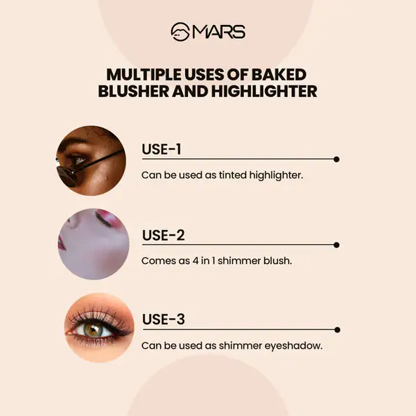 MARS BAKED BLUSHER Application Ideas