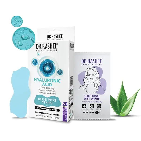 Dr Rashel Hyaluronic Acid Nose Pore Cleansing Strips pack of 10