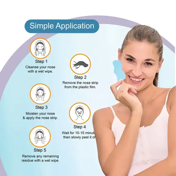 Dr. Rashel Hyaluronic Acid Nose Pore Cleansing Strips (10 Strips) – Hydrating Blackhead & Impurity Remover {Pack of 2} - Image 7