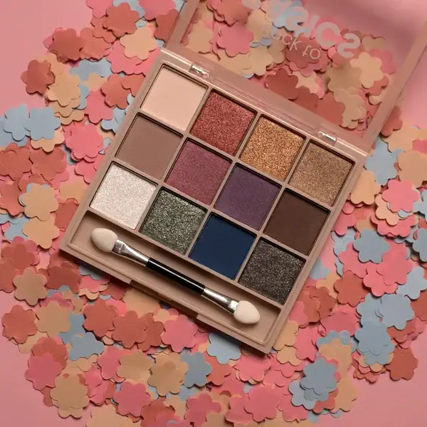 MARS Back to Basics Eyeshadow Palette - {01 Shade} Everyday Matte & Shimmer Neutral Eye Palette - Image 3