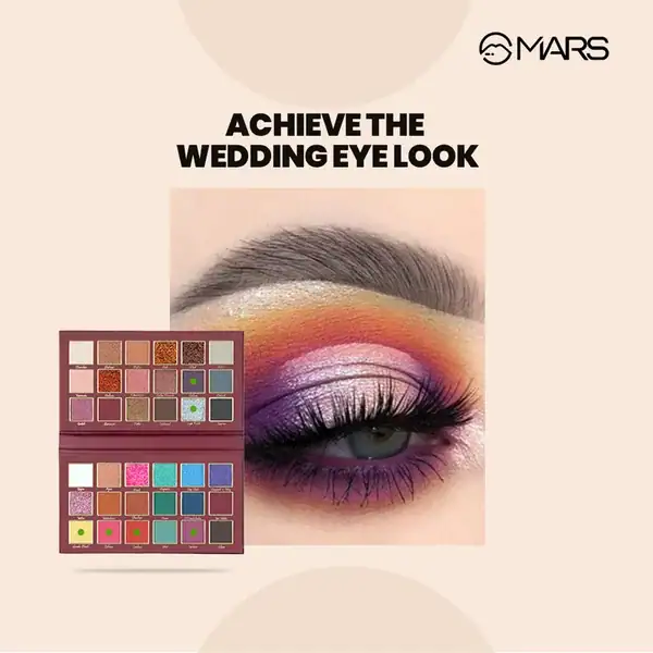 MARS Jashan-e-Shringaar 36 Color Eyeshadow Palette | Highly Pigmented Matte & Shimmer Eye Palette - Image 5
