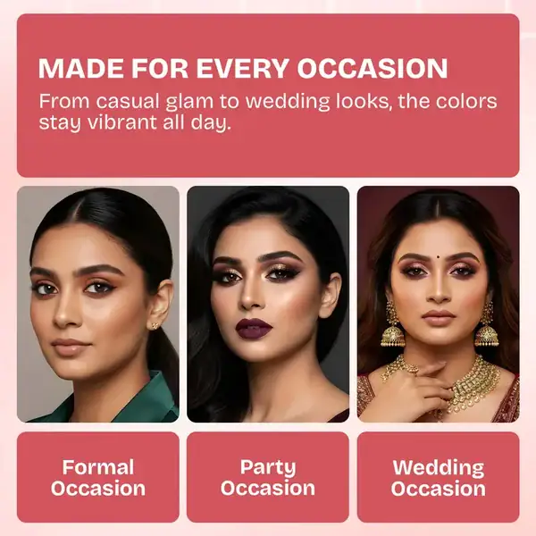 MARS Dance of Joy 12 Color Eyeshadow Palette - {02 Shade} Highly Pigmented Matte, Shimmer & Glitter Eye Palette (13.2 g) - Image 6