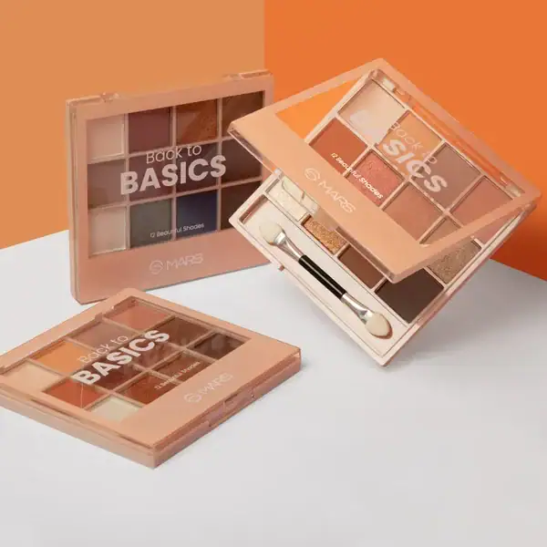 MARS Back to Basics Eyeshadow Palette - {01 Shade} Everyday Matte & Shimmer Neutral Eye Palette - Image 4