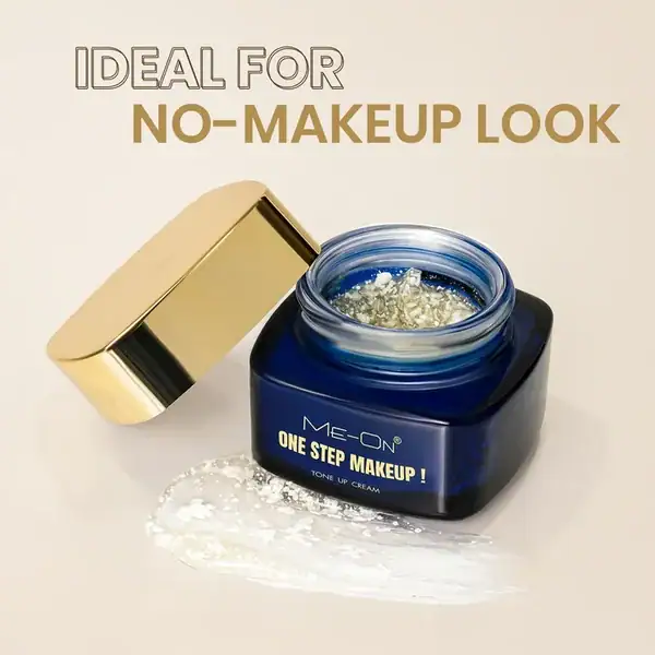 ME-ON One Step Makeup Tone Up Cream – Hydrating & Brightening Daily All-in-One Face Base - Image 3