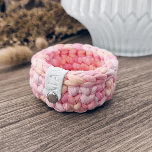 Mameii Créations paniers à bijoux trésors Marshmallow