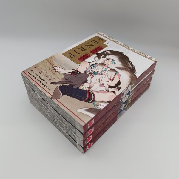 Fenrir: Die vergessene Legende von Temujin Band 1-4 (Mioko Oonishi)