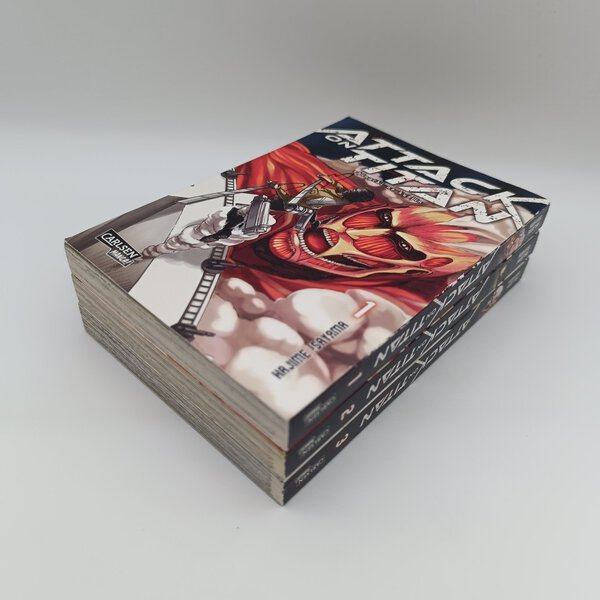 Attack on Titan Band 1-3 (Hajime Isayama)
