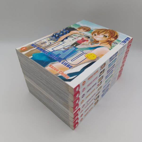 Blau - Wie Himmel, Meer & Liebe Band 1-8 komplett (Kozue Chiba)