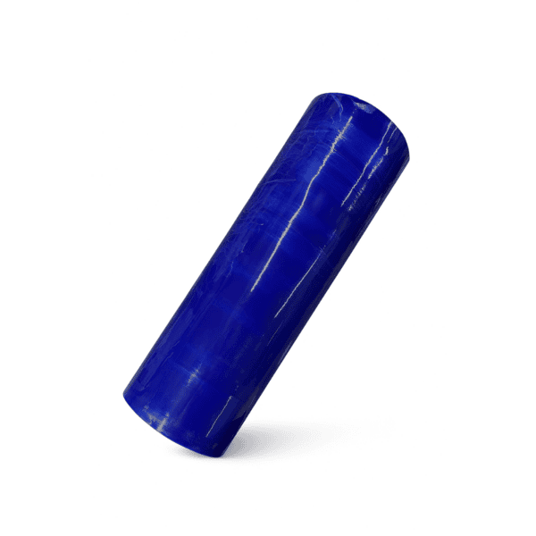 Stretch film azul 50 cm plástico envolvente industrial