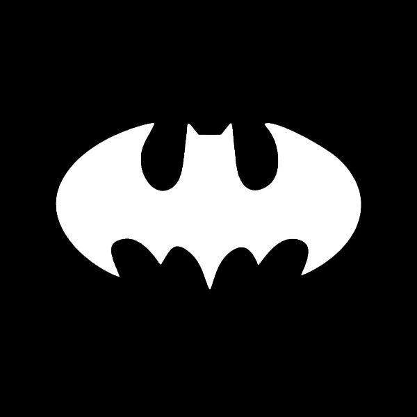 StencilGlitterBatman