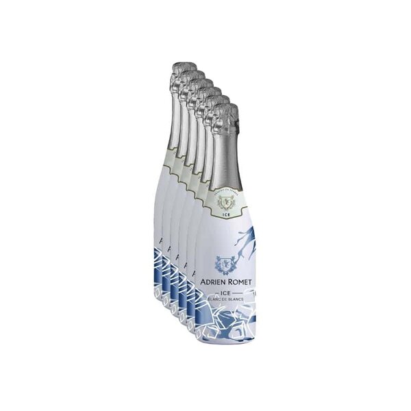 Spumante Blanc de Blancs Demi Sec Ice Adrien Romet 6 Bottiglie