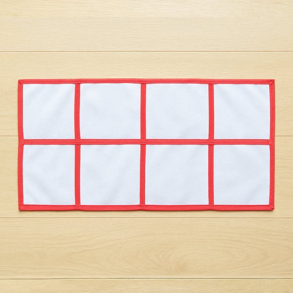 Mata do kart Montessori - 4 pola