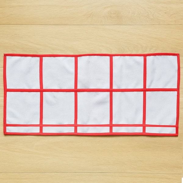 Mata do kart Montessori - 5 pól z podpisami