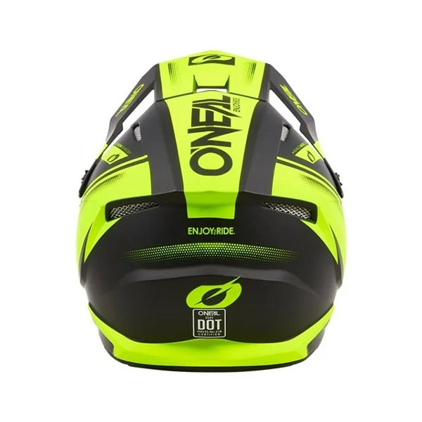 Casco 3 Series Racewear, Negro/Neón - Imagen 2