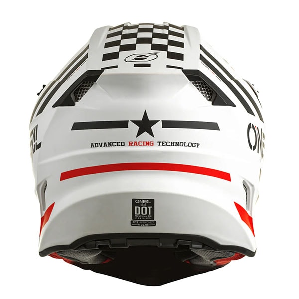 Casco 5SRS Squadron, Blanco/Negro - Imagen 2