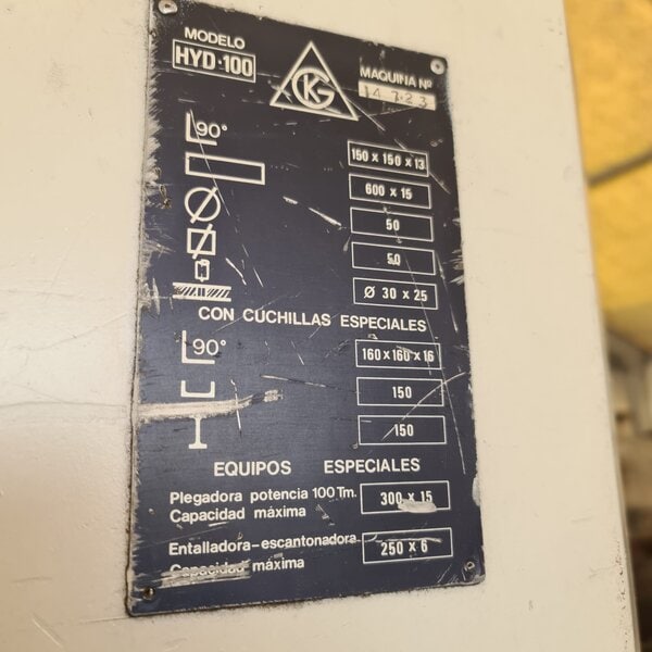 ironworker geka, hydracrop de 100 toneladas