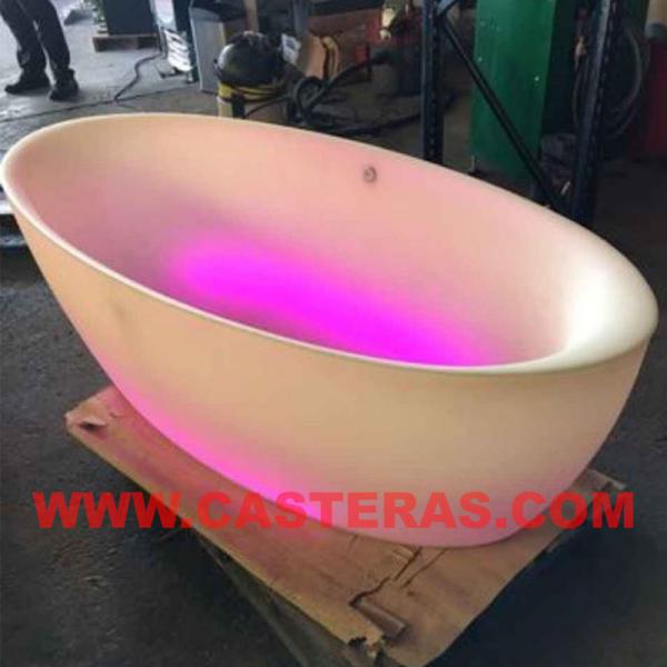 bañera con luz led dip d lighting