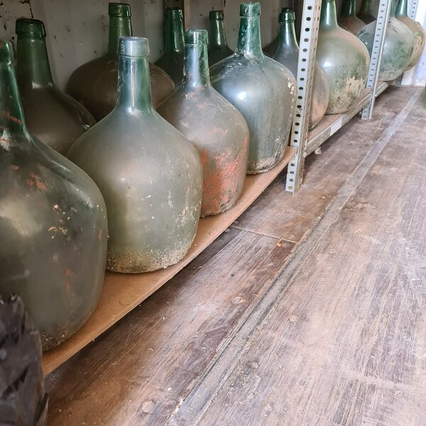 botellas garrafa antiguas damajuana