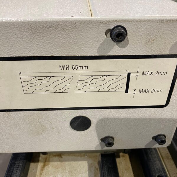 encoladora de cantos minimax me15 para cantos preencolados