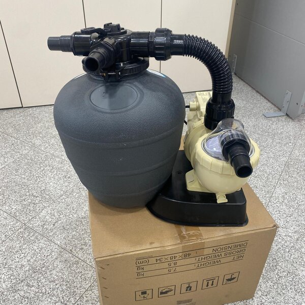 filtro de arena con bomba para piscina – modelo amu020tp 9,8 m³/h