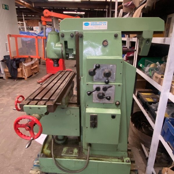 fresadora universal fexa industrial con avances automático