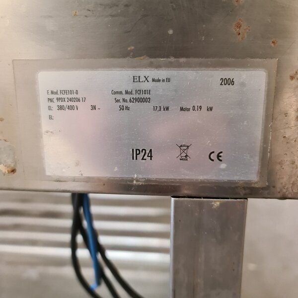 horno eléctrico para pan bandeja 40x50 elx