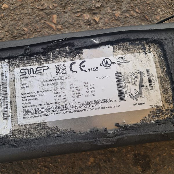 intercambiador de calor de placas soldadas swep