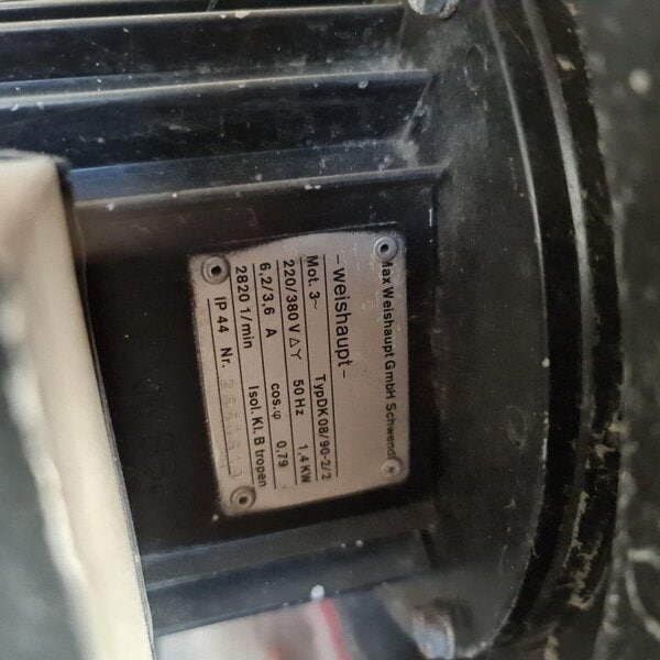 l5z quemador weishaupt gasoleo