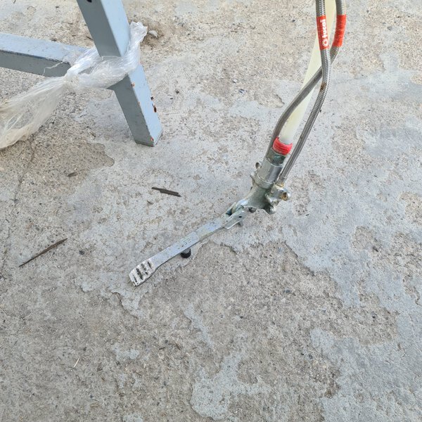 pica acero inoxidable con pedal