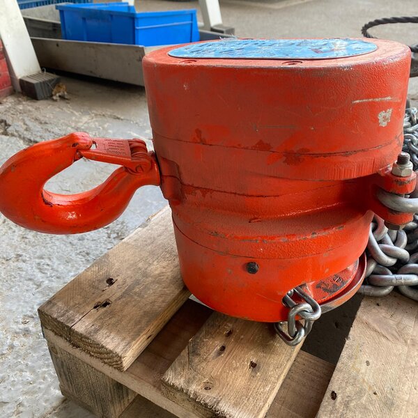 polipasto manual amenabar m4105 2.5t con cadena – elevación industrial