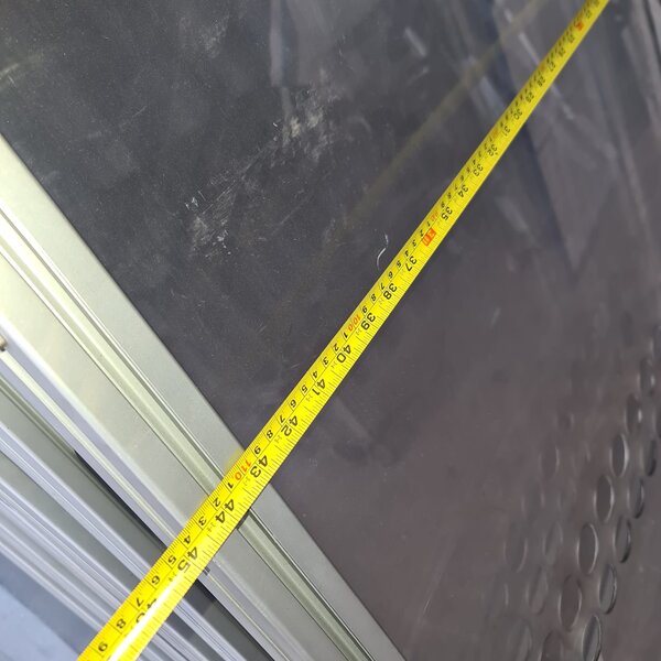 separadores divisores de espacios estructura de aluminio