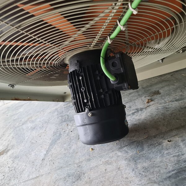 ventilador helicoidal para tejado 0.75kw